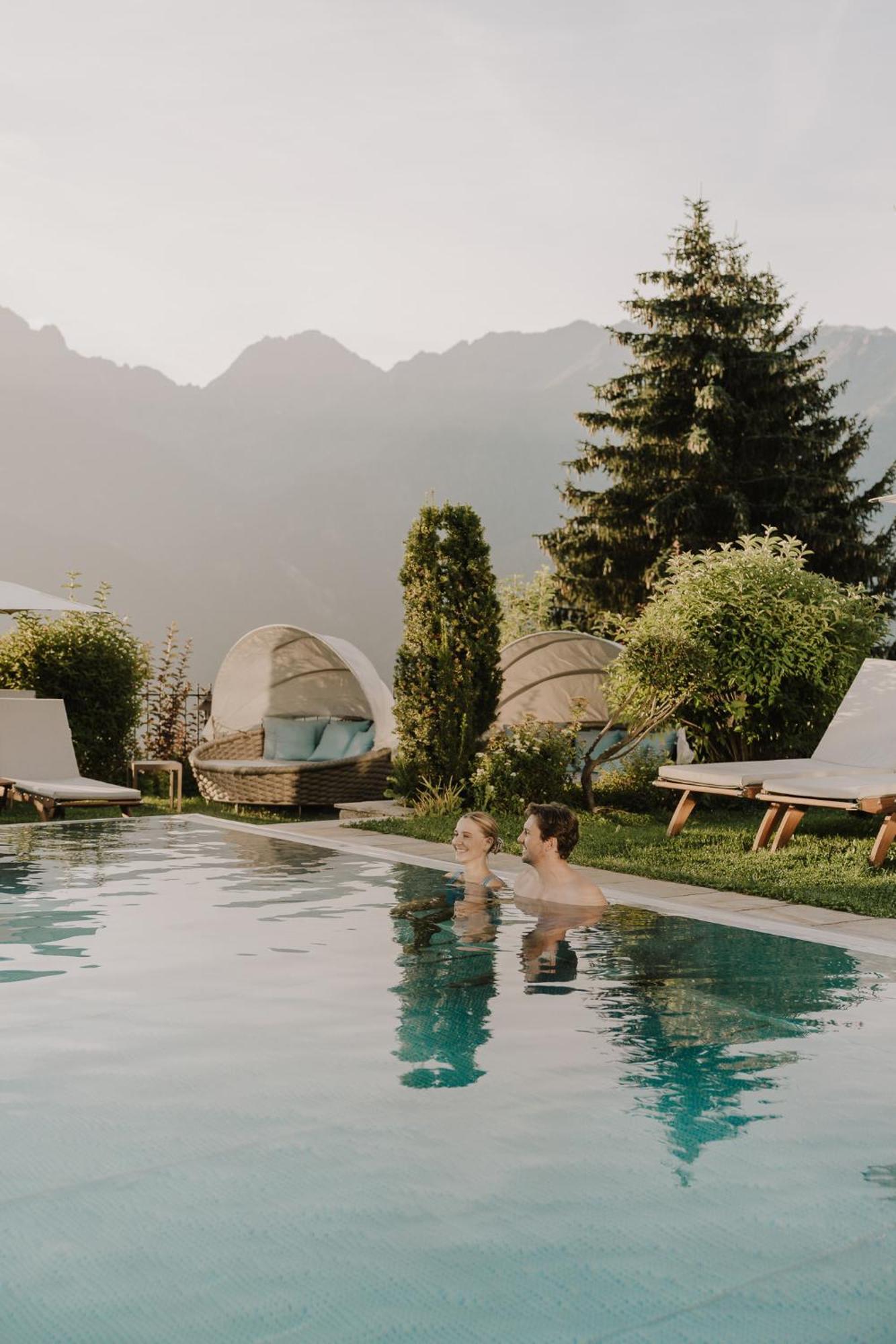 Schlosshotel Fiss Bagian luar foto